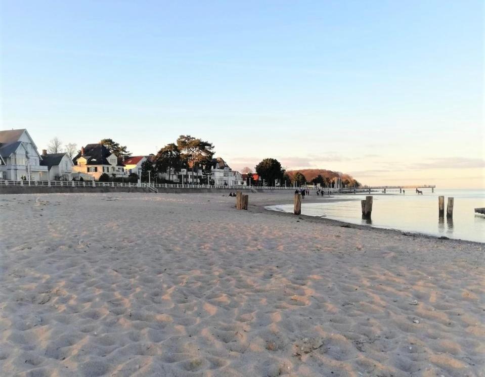 3sz Penthaus Luna Am Sandstrand Mit Meerblick & Balkon Lubeck