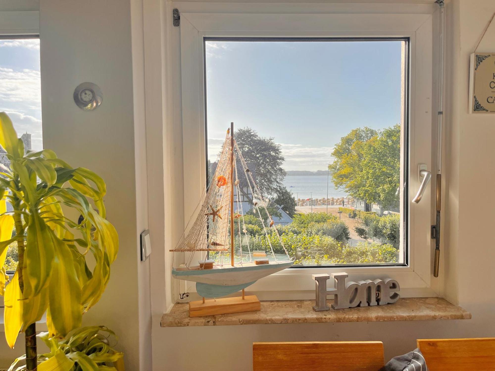 3sz Penthaus Luna Am Sandstrand Mit Meerblick & Balkon Apartment