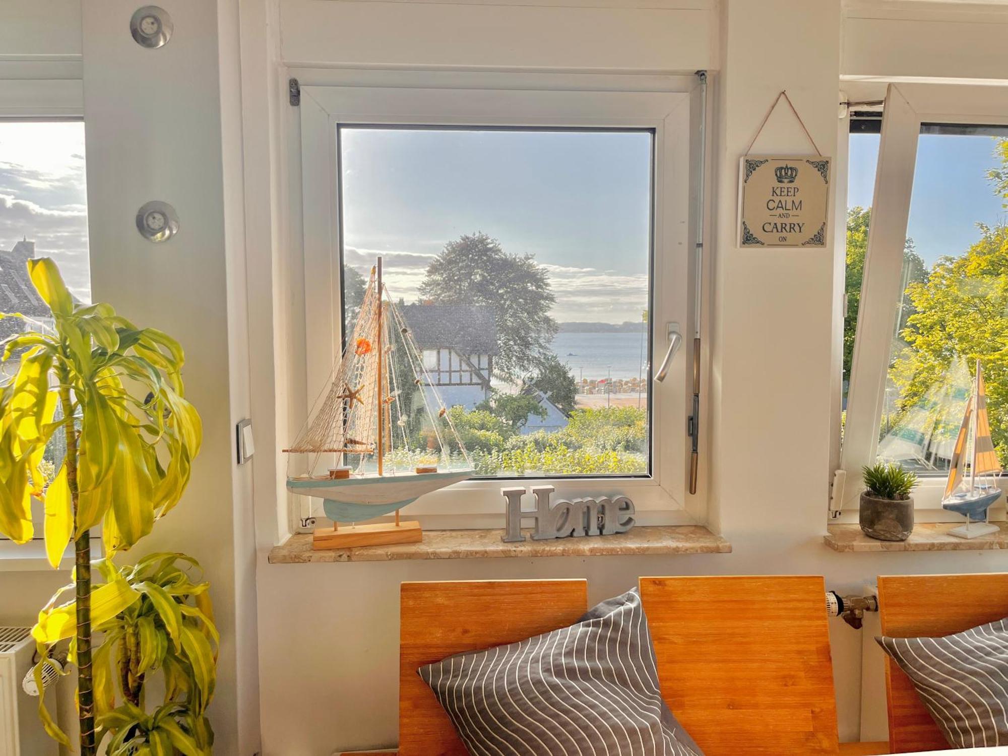 3sz Penthaus Luna Am Sandstrand Mit Meerblick & Balkon Apartment *